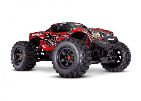 TRAXXAS X-Maxx 4x4 VXL rot 1/7 Monster-Truck RTR Brushless, ohne Akku und Ladegerät 8S belted