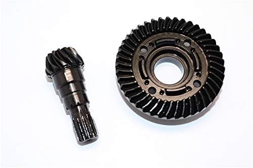 Chrome Steel Front Spiral Bevel Gears For Traxxas 1:5 X Maxx 8S / XRT 8S Monster Truck Upgrades - 1