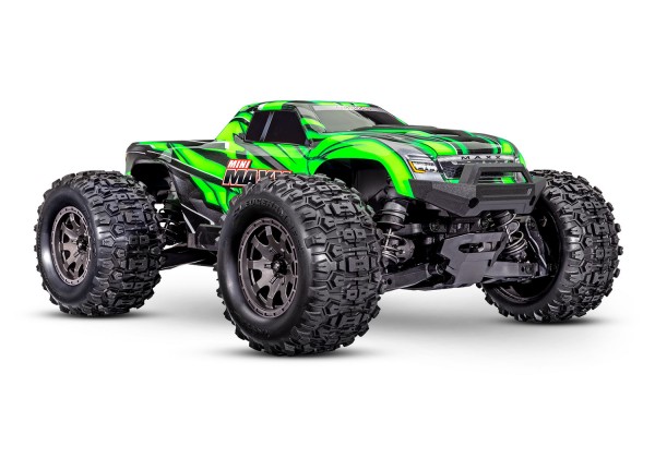 TRAXXAS MINI-MAXX 4WD grün *BL-2S Brushless, HD-Teile, mit Akku/Lader