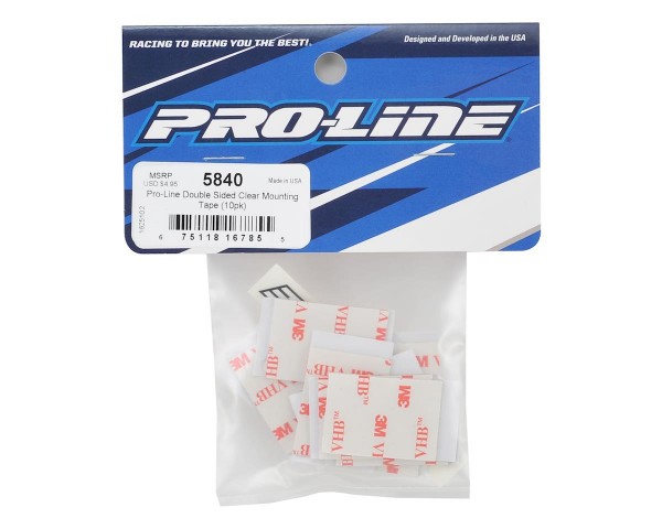 Pro-Line Double Sided Clear Mounting Tape (10)